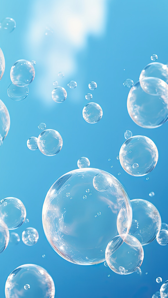 Bulles d'oxygène